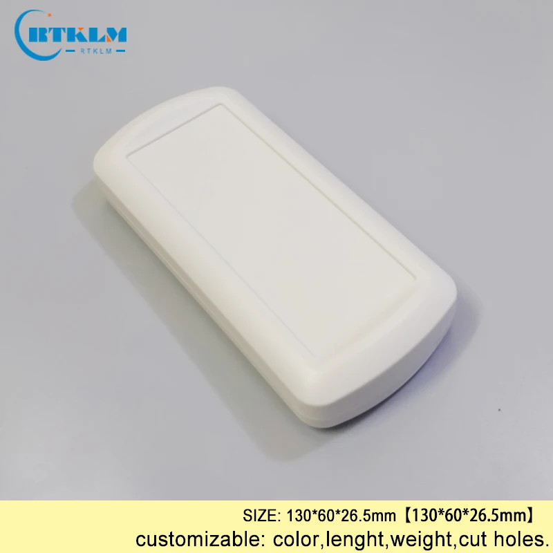 Handheld plastic box for electronic project diy instrument case small plastic enclosure abs control junction box 130*60*26.5mm