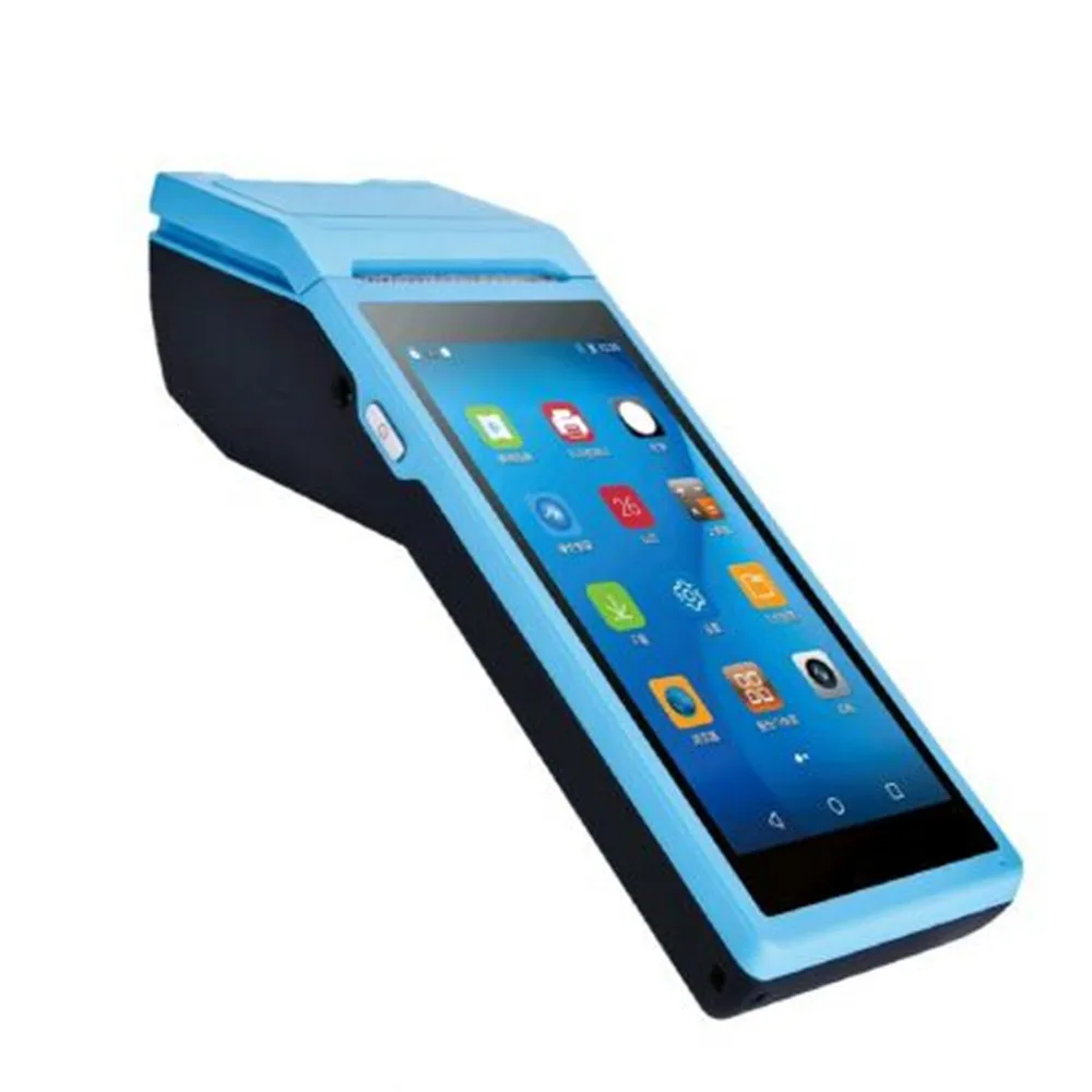 GOOJPRT портативный POS терминал PDA беспроводной термопринтер Bluetooth с сканер штрих