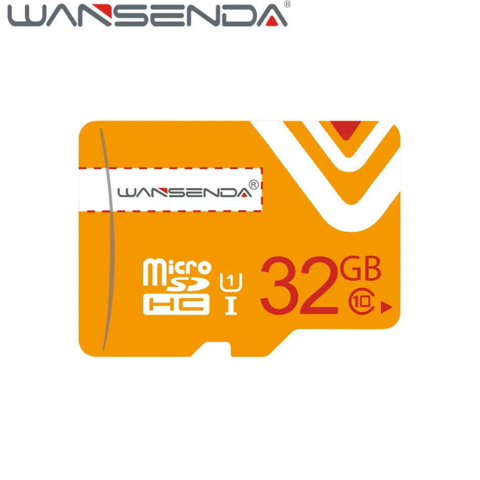 Высокое качество WANSENDA бренд 64 ГБ карта памяти TF карта 8 ГБ 16 ГБ 32 Гб класс 10 Micro SD карта ГБ 4 Гб класс 6 Бесплатный адаптер