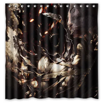 

Disturbed Pattern Creative Bath Shower Curtains Bathroom Waterproof Polyester Fabric Shower Curtain 180x180cm
