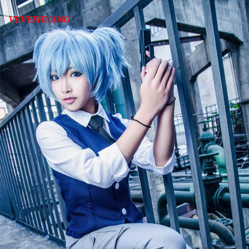 VEVEFHUANG Shiota Nagisa косплей парик Ansatsu kyoushitsu костюм play парики костюмы на Хэллоуин|nagisa
