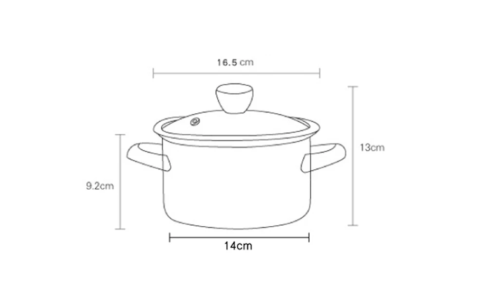Суповый горшок для приготовления молока, кастрюли с антипригарным покрытием, кастрюли, кухонная посуда, кастрюля для соуса, кастрюля TG118