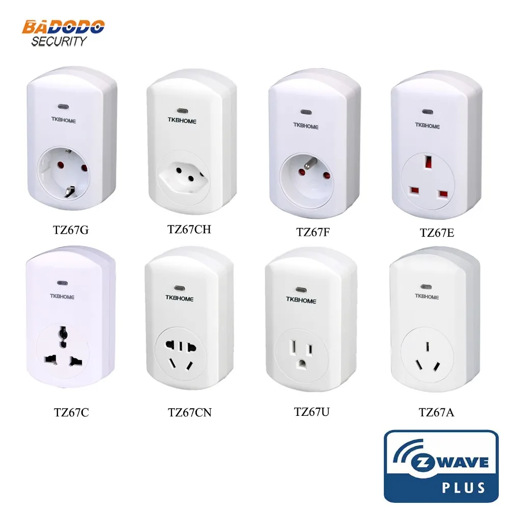 Z-Wave plus Power plug in light dimmer TKBHOME TZ67E TZ67F TZ67G TZ67C для умного дома лампы накаливания