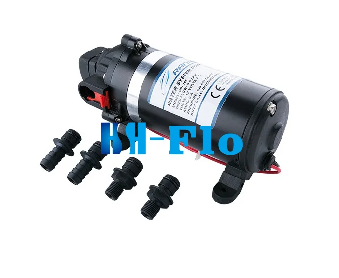 DC 12V High Pressure Misting Pump 160PSI Booster Diaphragm Water Pump
