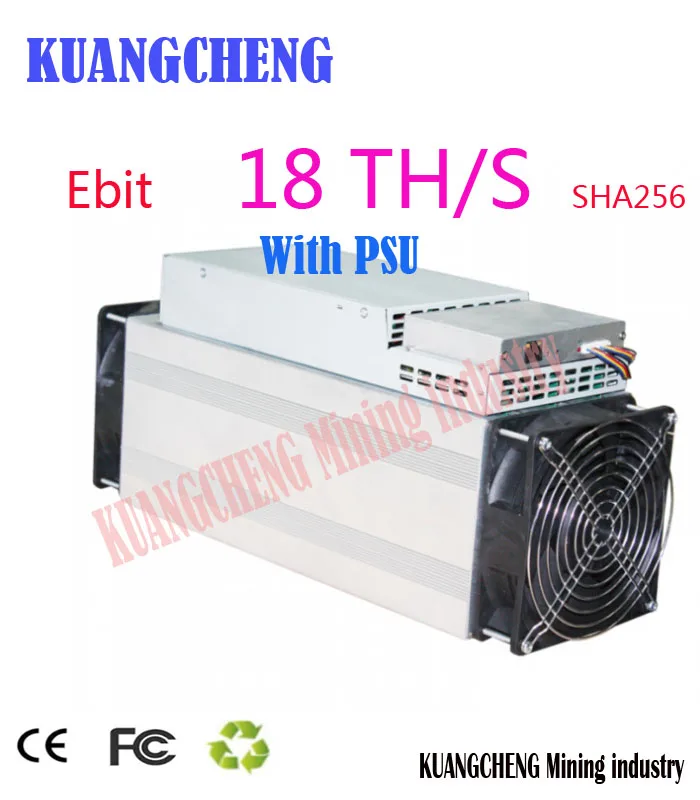 Б/у Майнер Asic Ebit E10 18T SHA256 Bitecoin BCH BTC лучше чем antminer S9 S11 S15 WhatsMiner M3X M10 Innosilicon T2T