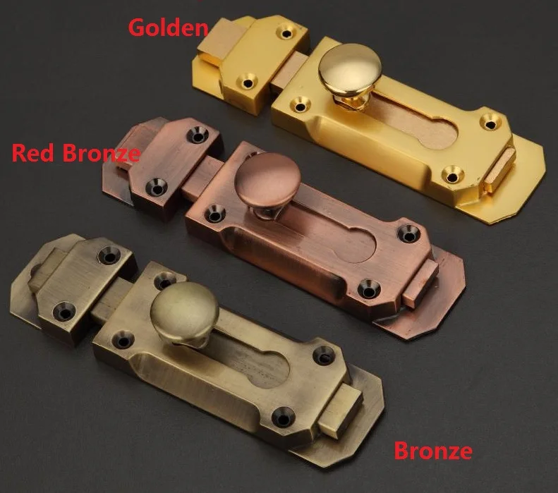 4" Premium Door Latch Latches Bolt With Screwsin Pulls from