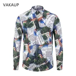 2018 Мужская гавайская рубашка мужская Homme Camisa Masculina брендовые Роскошные модные рубашки 3D принт мужские повседневные приталенные рубашки для