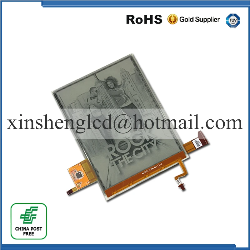 Original New lcd touch screen Backlit for PocketBook 623 touch lux 2 Reader Display free shipping