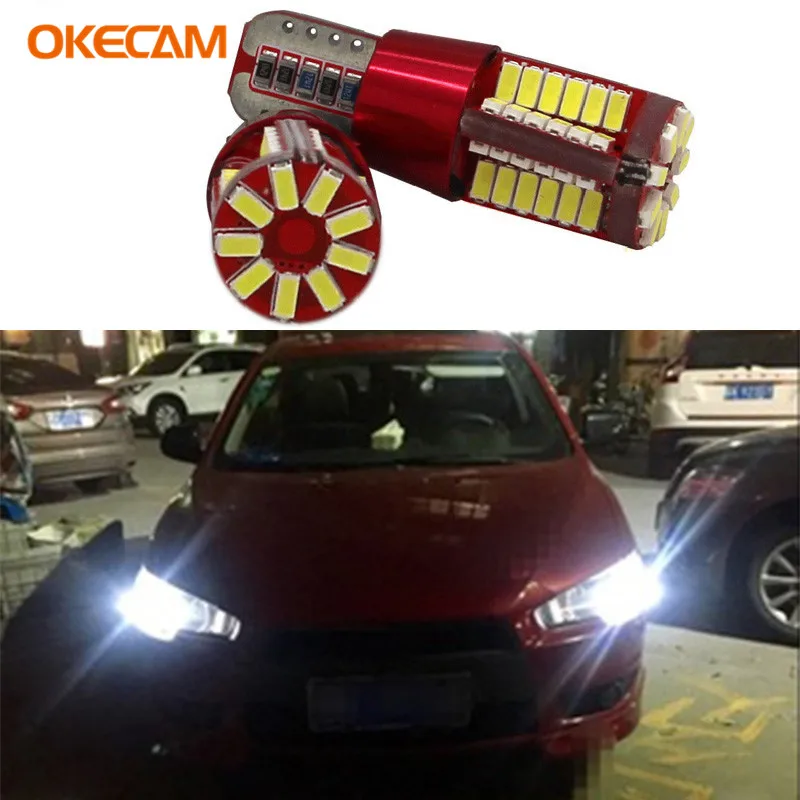 2x W5W T10 LED 194 168 клиновидный сменный парковочный светильник для Mitsubishi Outlander 3 Asx Lancer 10