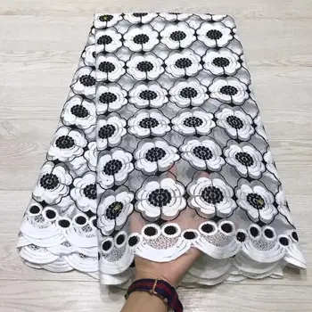 

2019 Lowest French Nigeria Lace Fabric High Quality Tulle African Lace Fabric Wedding Dress French Tulle Lace Material