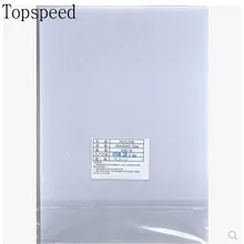 Размер A3 пустая лазерная печать ПВХ лист(белый) для изготовления ПВХ удостоверений личности, студенческих карт, членских карт Материал 0,76 мм