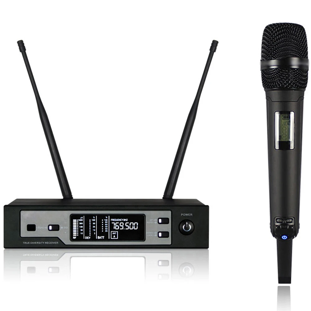 True diversity skm9100 Professional Wireless Microphones System Digital Cordless Handheld Mic