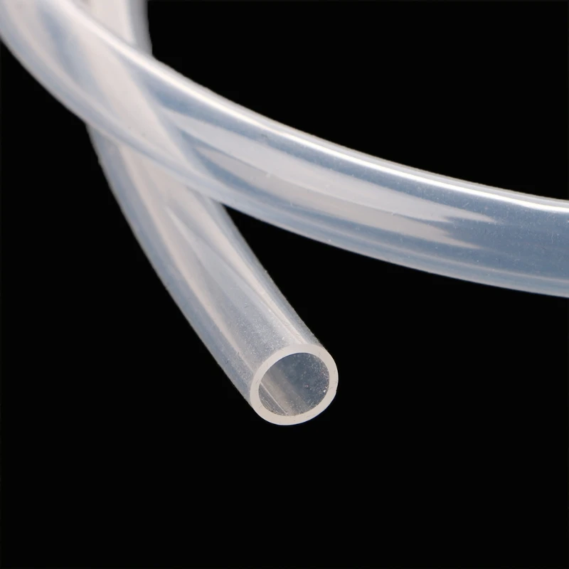 8 мм ID x 10 мм OD Пищевая силиконовая трубка гибкий шланг труба 1 м прозрачный