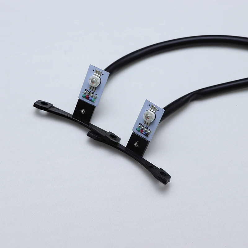 متعددة اللون RGB شيطان العين LED الشيطان عيون مع لاسلكي عن بعد ل سيارة دراجة نارية المصابيح الأمامية العارض التحديثية