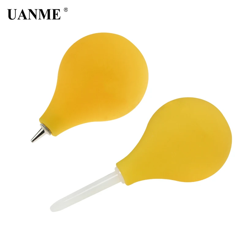 

UANME Yellow Rubber Cleaning Tool Air Dust Blower Ball with Metal Nozzle Pump Cleaner DSLR Lens For SLR Camera Binocular Lens