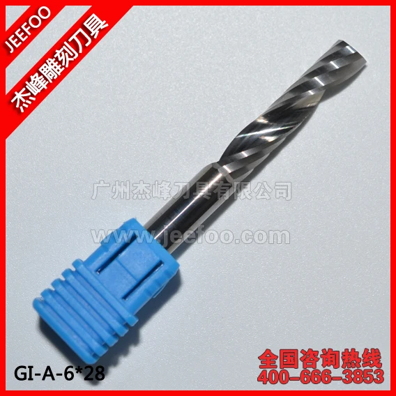 

6*28 CNC Router Cutting Tools/ One Flute Cutter/Single Flute Bits A Series