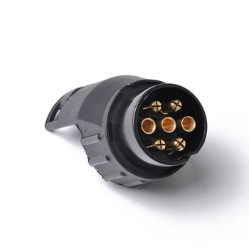 

13 To 7 Pins Plug Trailer Connector Adapter Converter Truck Trailer Connector Standard Round Hole Trailer Plug Truck Cable 12V