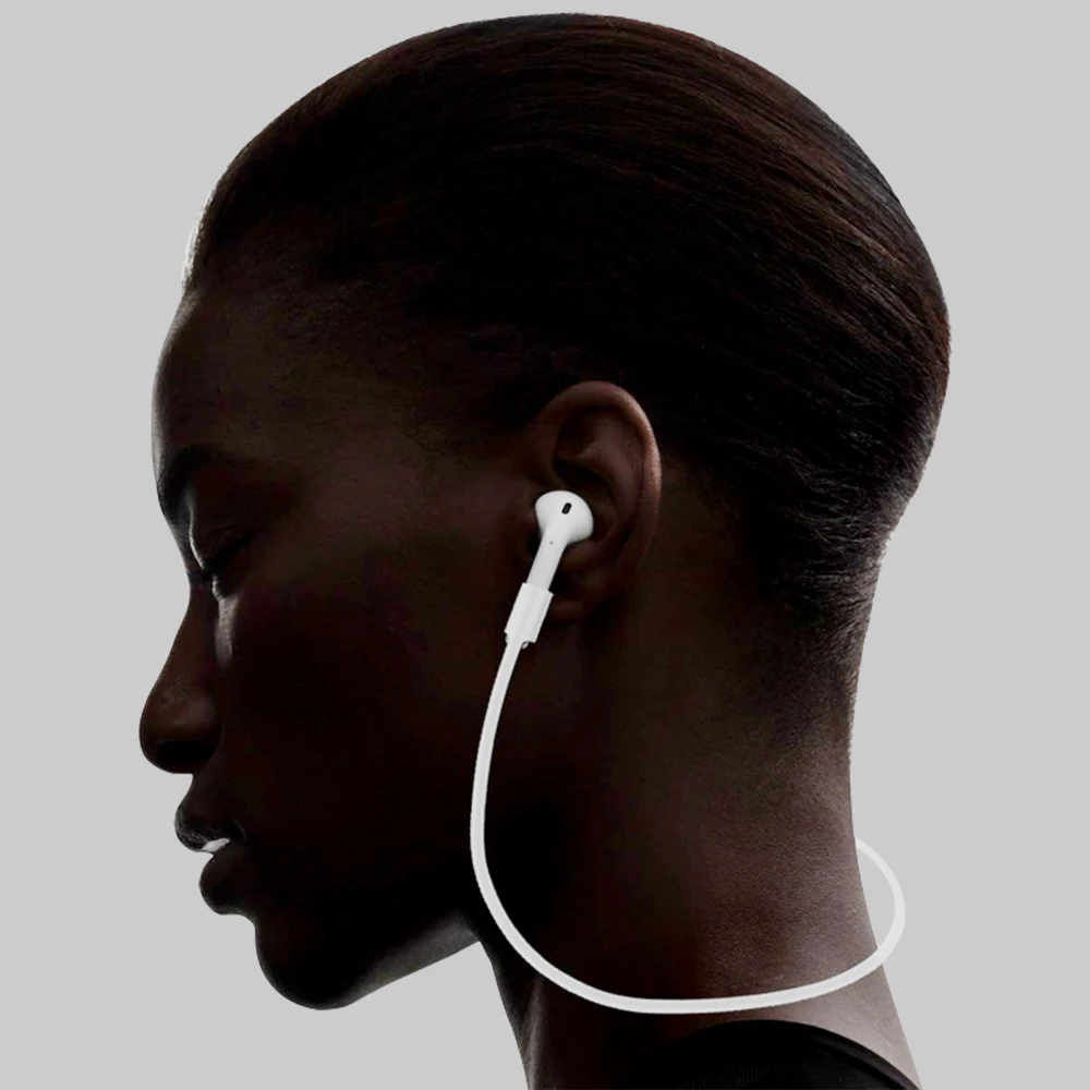 Анти-потеря кабель для наушников ремешок для Airpods силиконовая веревочная петля для Apple Airpods аксессуары для наушников для бега снаружи