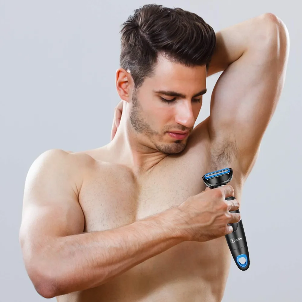 5в1 Водонепроницаемая электрическая бритва, мужская электробритва для лица для мужчин, фольга для бритья бороды, бритва для волос