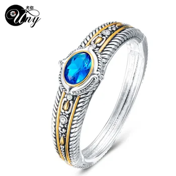 

UNY Bangle Twisted Cable Wire Antique Box Clap Bangle Beautiful Valentine Christmas Gifts Designer inspired Free Ship Bracelets