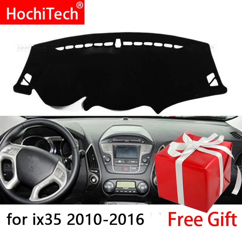 Direito e Movimentação da Mão Esquerda do Painel do Carro Capas de Almofada para Hyundai Ix35 2010-2020 com o Botão Tucson Almofada Tapetes Tapete Sombra Acessórios