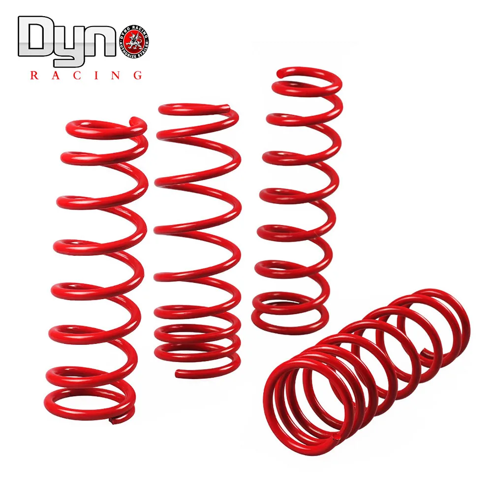 1.75" Drop Suspension Red Front + Rear Racing Lower Springs Fit For