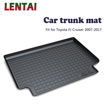 

LENTAI 1PC Car rear trunk Cargo mat For Toyota FJ Cruiser 2007 2008 2009 2010 2011 2012 2013 2014 2015 2016 2017 Anti-slip Mat
