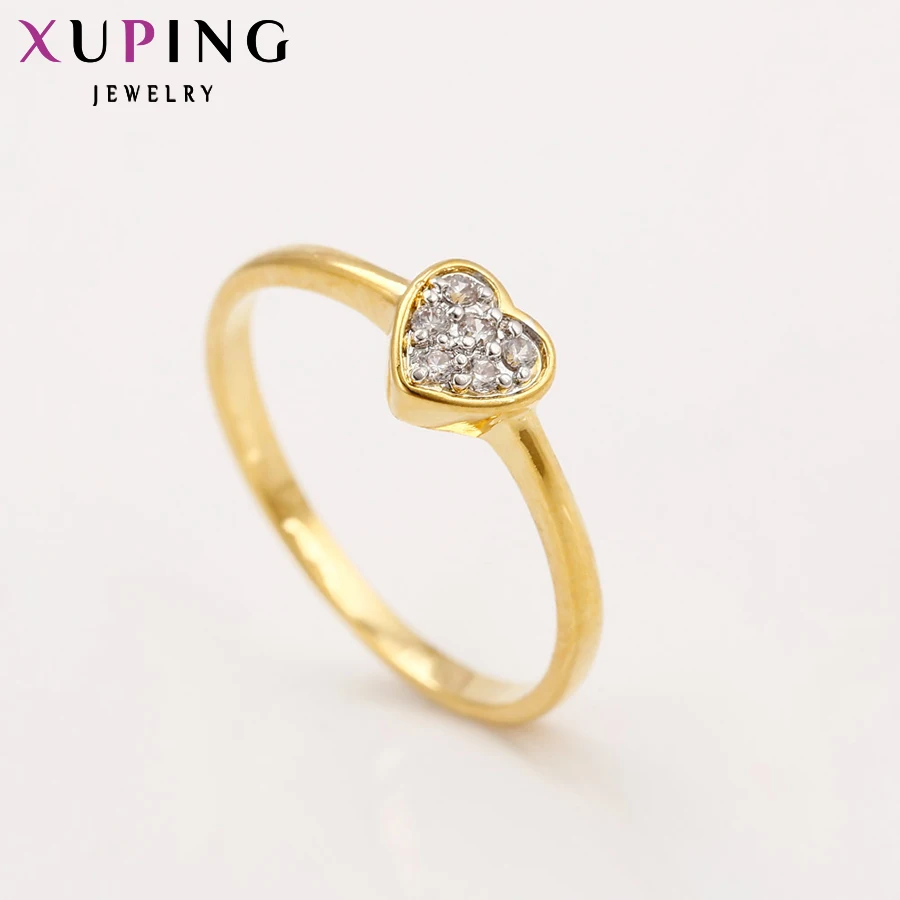 Xuping, новинка, высокое качество, сердце, стиль, подарочное кольцо,, очаровательные кольца для девушек, женщин, имитация ювелирных изделий, 13313
