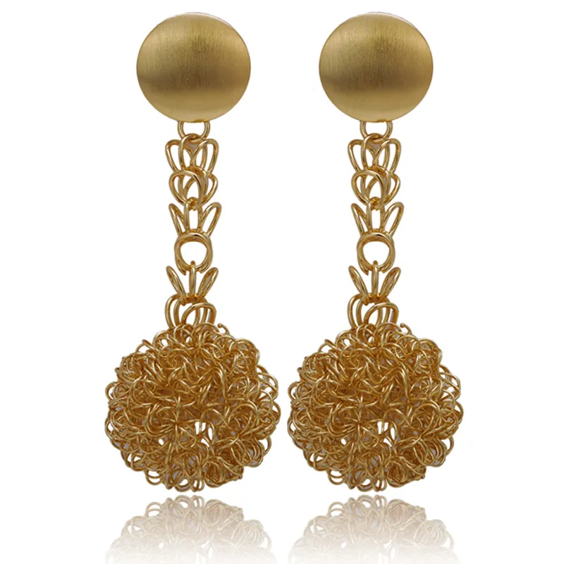 

fashion wedding Luxury Heart Cubic Zirconia Jewelry For Women Gold-Color Zircon Pendant Earrings Party Dress Accessori