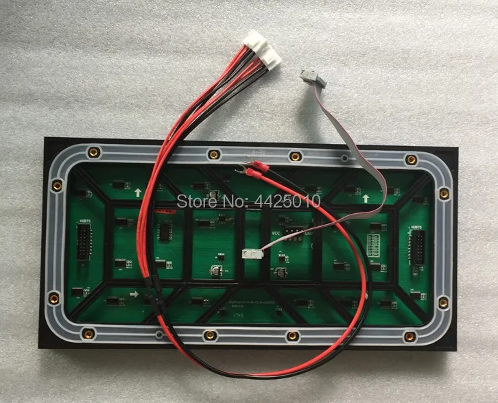 P10 наружный светодиодный модуль HUB75 интерфейс SMD 1/4 сканирующий ток 3535 LED 320*160 мм 2