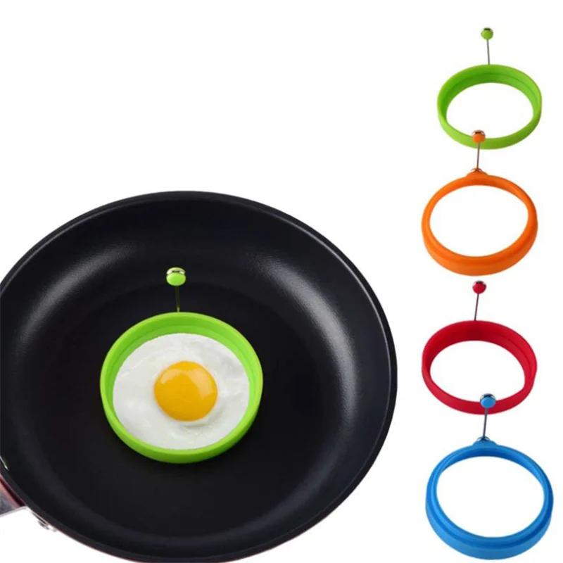 

Kitchen Accessories 1pc Silicone Fried Egg Pancake Ring Omelette Fried Egg Round Kitchen Gadgets Kitchen Tools Cocina. Q