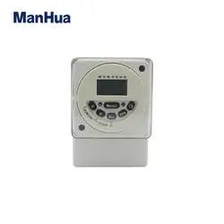 ManHua 1 мин.-168 h MT190 AC220V 16A электронный цифровой таймер переключатель с ЖК-дисплей Дисплей