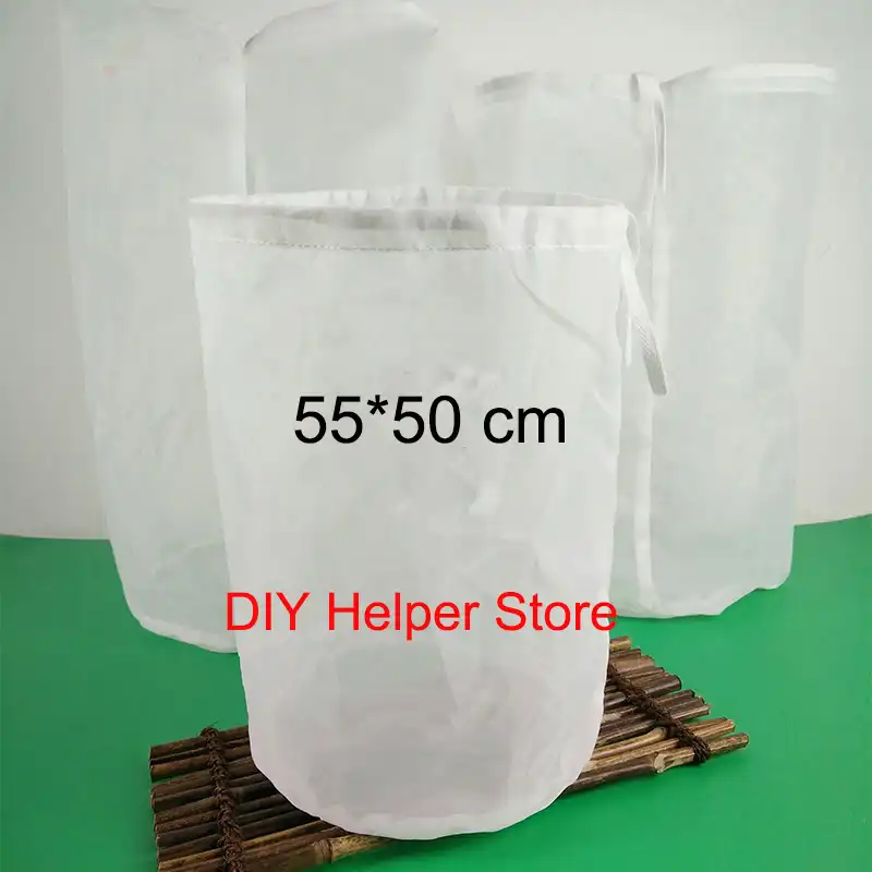 25 Micron 180 Micron Filter Bag 55 50cm Fine Mesh Brew Hop Bags Wine Jam Beer Making Home Brewing Food Grade Bar Tools Other Bar Accessories Aliexpress