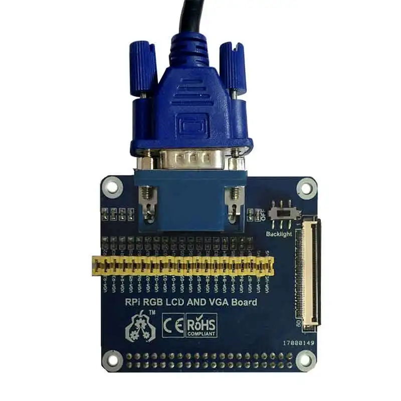 Материнская плата Raspberry Pi RGB LCD и VGA драйвер DPI 5 дюймов 7 10 1 дюйма|raspberry pi|lcd raspberry pilcd pi