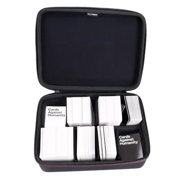 

LTGEM EVA Hard Travel Game Card Case for Cards Against Humanity. Fits The Main Game, All 6 Expansions Plus. Holds up to 1600 Car