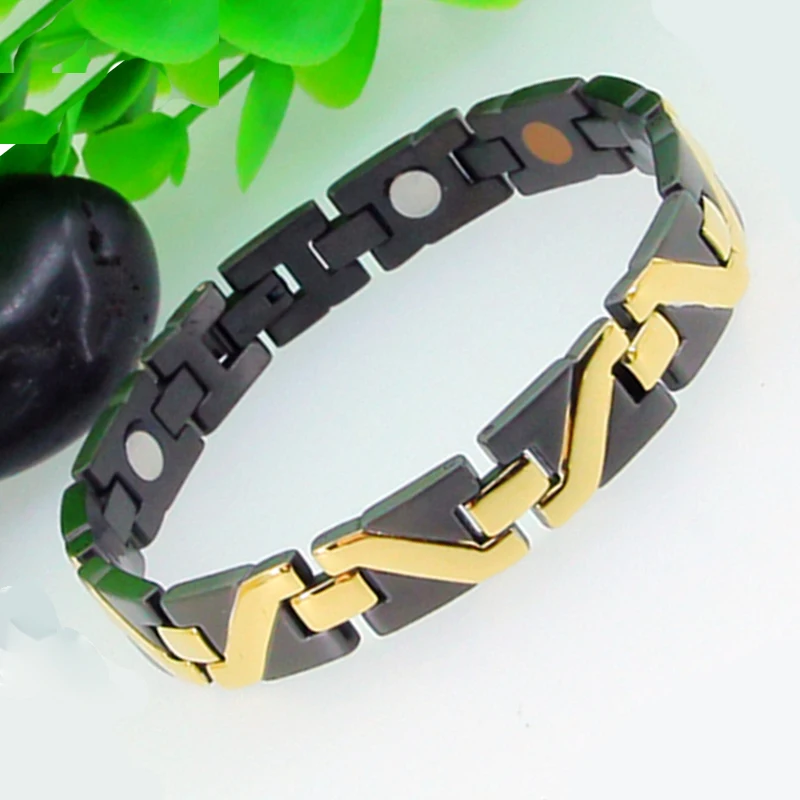 Fashion Bracelet 361L Stainless Steel Bracelet Therapy