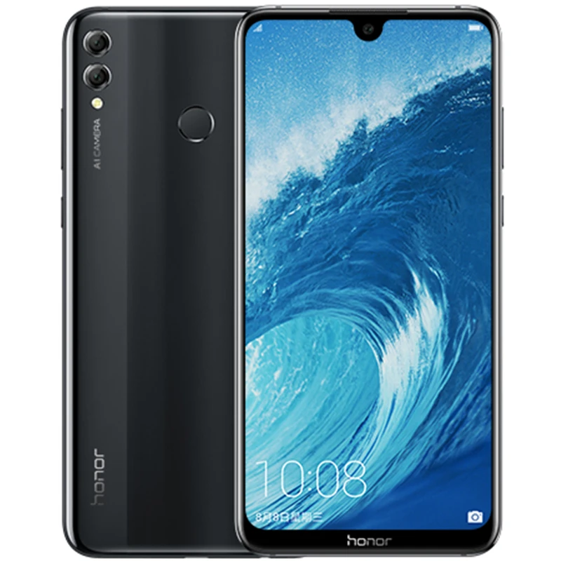 Смартфон HONOR 8X Max с глобальной прошивкой, 6 ГБ, 128 ГБ, большой экран 7,12 дюйма, 5000 мА/ч, большая батарея, Snapdragon 660, двойная камера, OTG, LTE, телефон