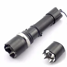 Self Defense  Q5 Flashlight Led flash Torch Lamp Light Outdoor fishing Lantern Tactical Lanterna Emergency Defensive lights