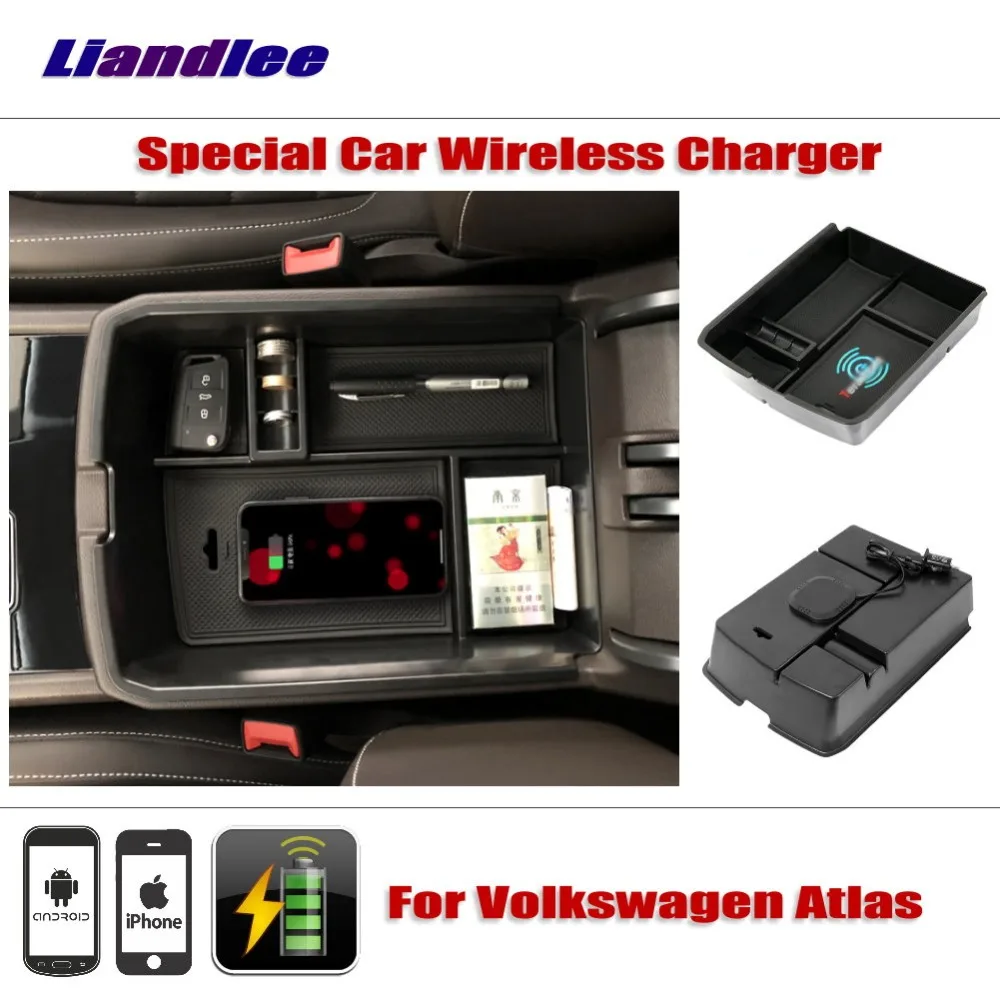 Liandlee For Volkswagen VW Atlas 20172018 Special Car Wireless Charger