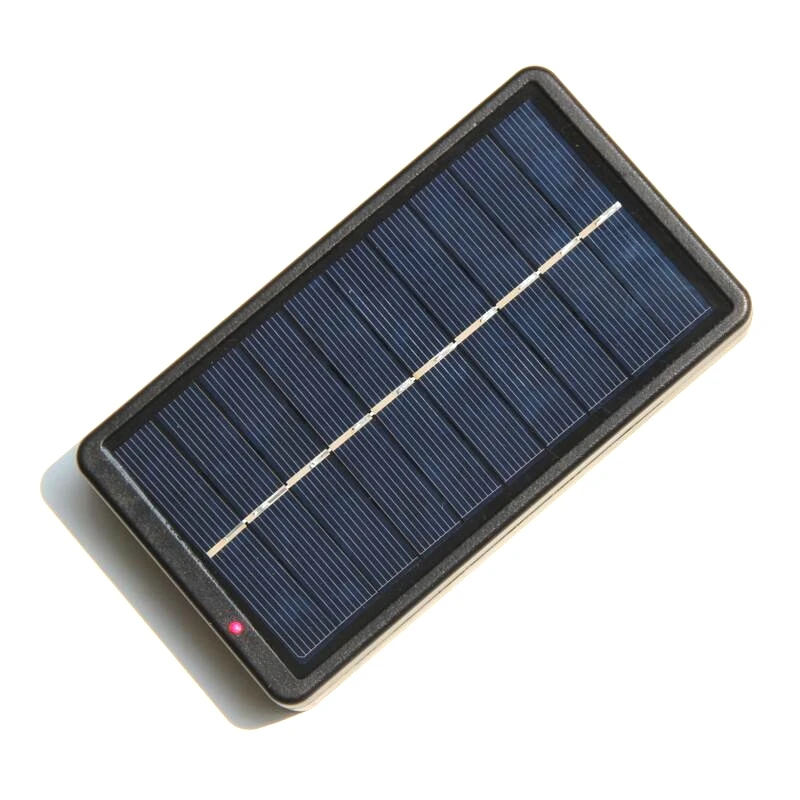 

HOT-New Portable Solar Charger For 18650 Batteries/Mobile Phones 2W 5V Solar Panel Patent Design