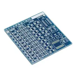 SMT SMD компонентов сварки практика синий печатной платы пайки DIY Люкс Kit