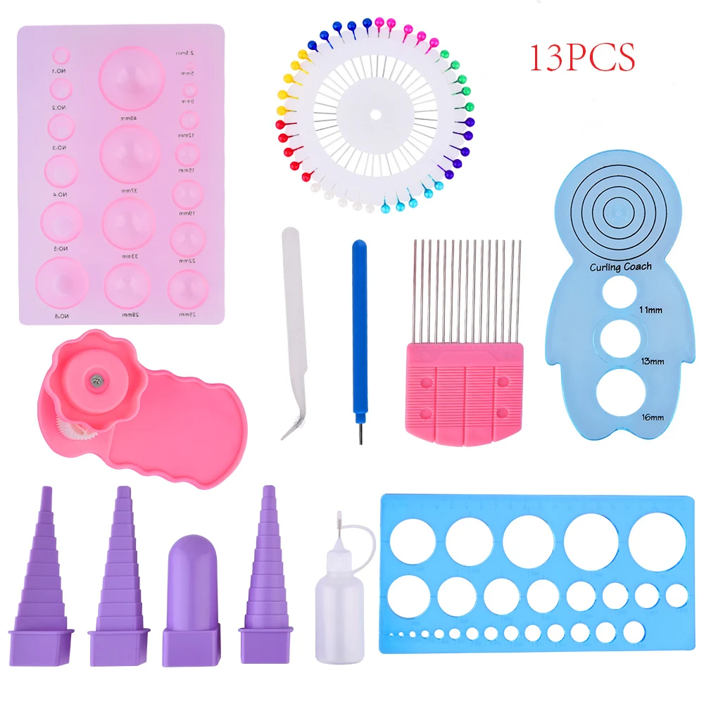 

11pcs Papercraft Handmade Template DIY Lovely Pattern Creative Paper Art Tools Wedding Home Decor Slotted DIY Scrapbook Tool Kit
