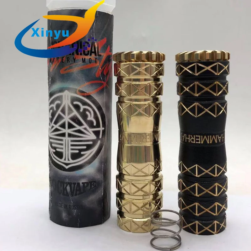 HAMMERHAND mod kit поступление электронная сигарета 18650 батарея 25 мм латунь механический