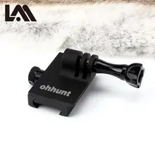 Lambul Go Pro Аксессуары 20 мм Picatinny Weaver рейка крепление охотничья камера адаптер фиксатор для винтовки прицела крепления