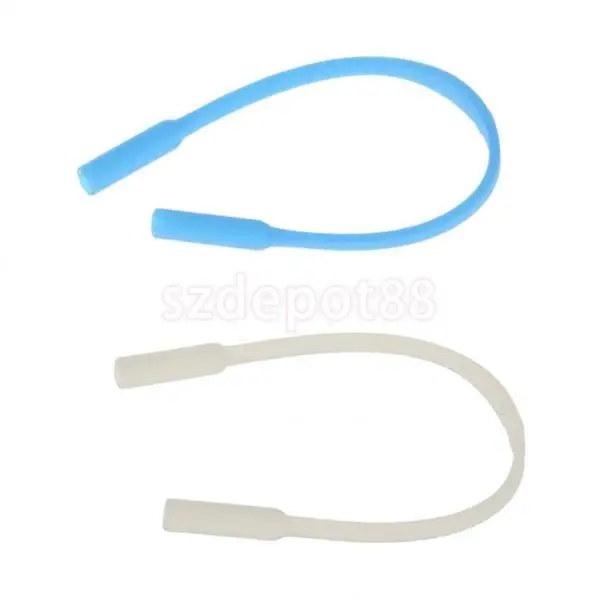 2 Pieces Silicone Kids Eyewear Cord Glasses Eyeglasses Sunglasses Holder Strap Retainer Rope