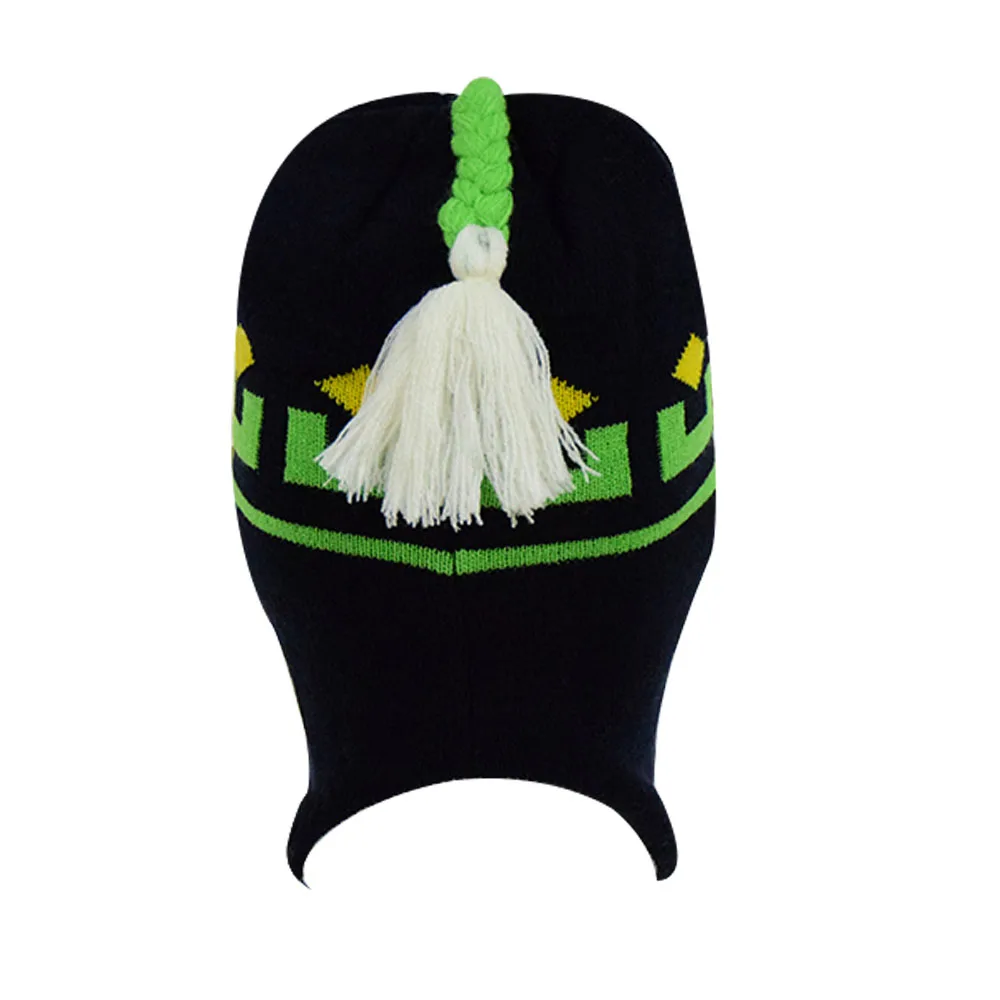 Billig High Q Unisex Anime Cos Dramatische Murder Noiz Cosplay Hut Cap Set Anzug DMMD Dramatische Murder Gestrickte hut Noiz kostüme