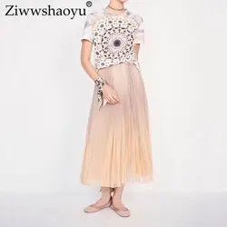 Ziwwshaoyu/весенне-летняя модная футболка с круглым вырезом и принтом в виде букв, с принтом граффити, с короткими рукавами, хлопковый топ для