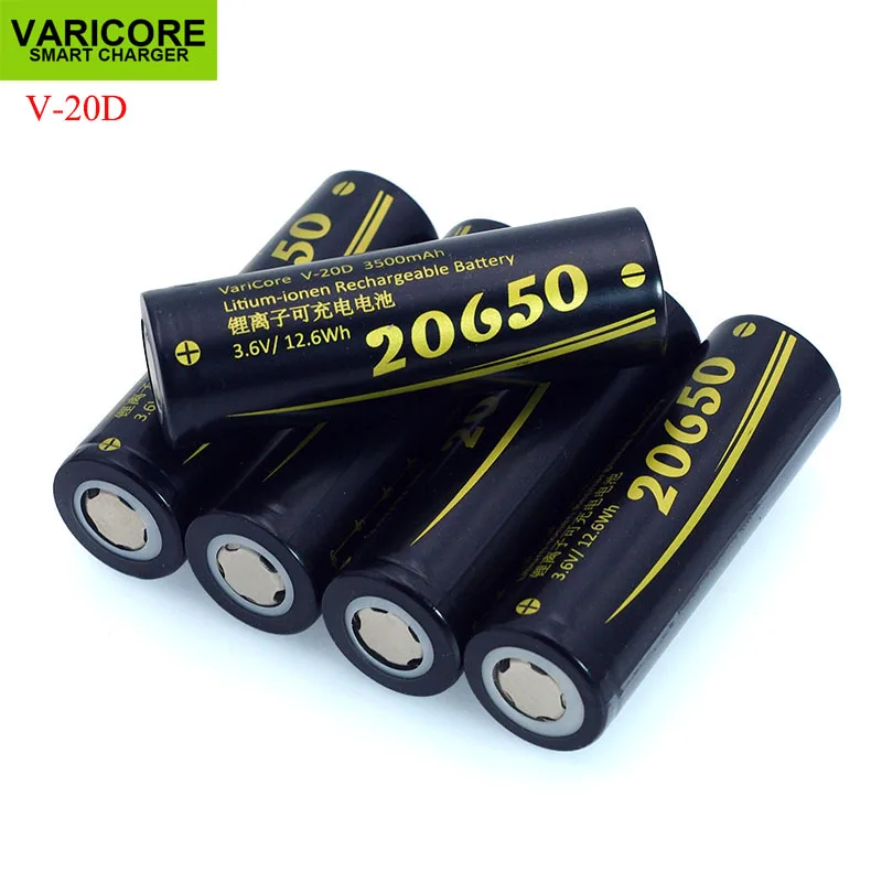 

VariCore 20650 3500mAh 3.7V lithium battery for Digital bluetooth speakers flashlight batteries