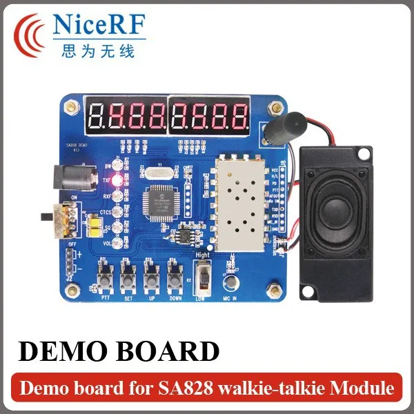 enter image title here Demo Board for SA818 Walkie Talkie Module
