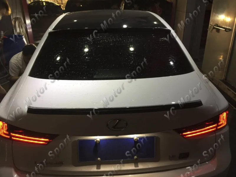 2013-2015 Lexus IS F Sport Sedan YC DESIGN TYPE I Style Rear Trunk Spoiler Wing CF (103)_